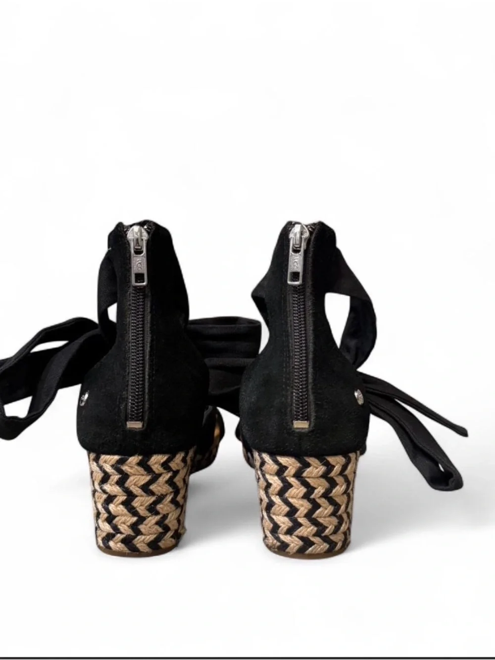 UGG Yarrow Espadrille Wedge Sandals Size- 9.5